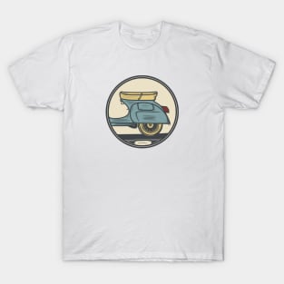 Old vespa motor scooter T-Shirt